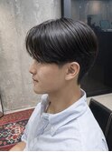 men's/酸性縮毛矯正/韓国/センターパート/新宿