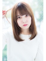 ロアゾブルーミュージアム(L'oiseau Bleu museum)&nbsp;やわらか質感の王道ミディアムボブ