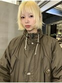 レイヤーカット大阪レイヤーボブ / ブロンド / 小谷