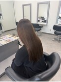 髪質改善 くせ毛 ストレート 縮毛矯正 艶髪 ロング 湿気対策