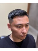 スキンフェードツーブロック刈り上げジェットモヒカンマンバン