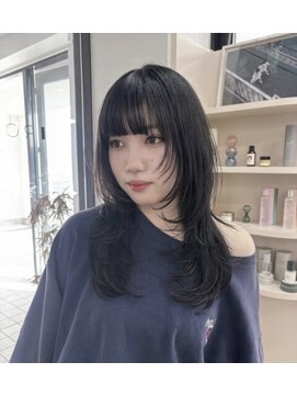 ラーム 出雲朝倉店(rame) 韓国風レイヤー×透明感カラー