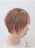 大人小顔コンパクトショート耳かけ丸みくびれ30代40代50代
