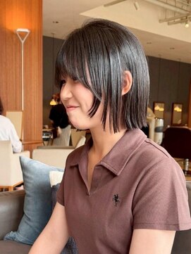 トップヘアー アヴェニュー 刈谷(TOPHAIR Avenue) 顔まわりレイヤーボブ