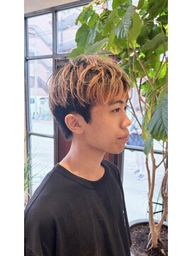 ポレポレハッピーヘアワーク POREPORE HAPPY HAIR WORK POREPORE 【谷保/国立】メンズ カットカラー