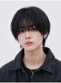 韓国風シースルーマッシュウルフ