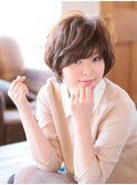 【amelie 与野本町】柔らか質感 大人のワンカールショートボブ