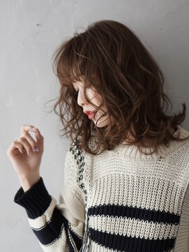 ヘア ラボ ニコ 藤沢店(hair Labo nico...) ミックスミディ