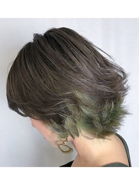 ヘアカロン 熊本本店(Hair CALON) インナーカラー×ショート