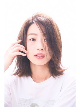 ヘアサロン アティリー(Hair Salon Attirer) やわらか外ハネ【Attirer 飯田裕之】