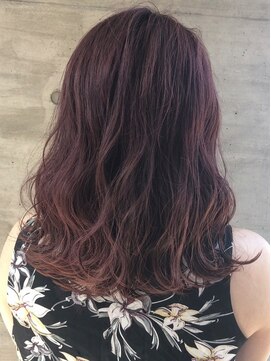 ヘアースタジオ アール(Hair Studio R) 小顔×大人可愛い_無造作カールゆるふわセミディ