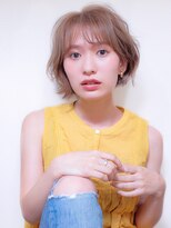 ロンド シャルム 吉祥寺(Lond charme) 【Lond charme】ほつれウェーブミニボブ