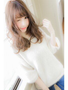 サロン デ ベレーザ フォルトゥーナ(salon de belleza FORTUNA) 流し前髪ふわふわ愛されカール