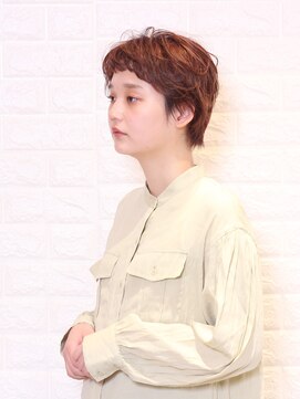 美容室イサ テラスウォーク一宮店(ISA) ISA一宮★前上バングでオシャレフォルムなショート