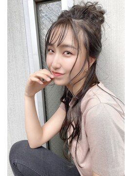 アルバ ヘアリゾート(ALBA) 【ALBA千葉将大】シースルーハーフアップ【三鷹】