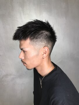 アンダーバーホワイトモデ 河内長野(_WHITE mode) ☆フェードカット　千代田×河内長野