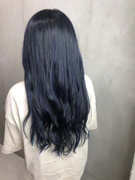 モノ アンド イニ(Mono & inni) ネイビー シールエクステ