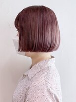 アイティーバイアルバム 藤沢店(IT by ALBUM)&nbsp;ラベンダーベージュ_カーキグレージュフェザーバング_ba338191