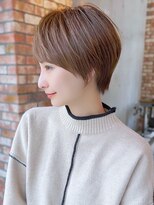 30代40代50代◎大人ナチュラルレイヤーショートボブ　表参道