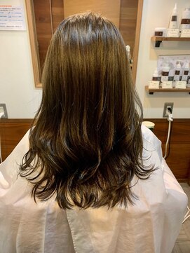 ムードコア 関内店(mu;d Coa) お客様ロングスタイルNO25～髪質再生カラー＆カット～