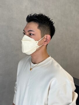 ソアー 新大阪(SOAR) スーツにも◎短髪刈り上げツーブロックアップバング【新大阪】