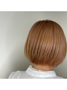 ヘアリゾートエーアイ 高田馬場店(hair resort Ai) 柔らかショートボブ【ブリーチなしカラー】