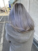 プルメリアドット(Plumeria.)&nbsp;silver × White