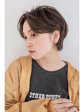 イーズ 鎌倉(e's) 《e's イーズ鎌倉》こなれ感が可愛い♪大人の女性のショートへア