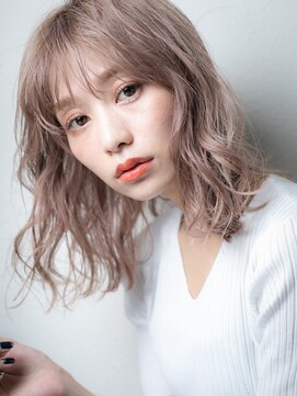 カバーヘア ブリス 志木南口駅前店(COVER HAIR bliss) シースルーバング美髪シアーグレージュカラーx志木10代20代30代