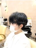 レディースショートパーマ