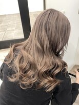 ラ ブレス 梅田茶屋町(LaBless) ワンブリーチグレージュ/LaBless/北山大人可愛い 20代 30代 40代