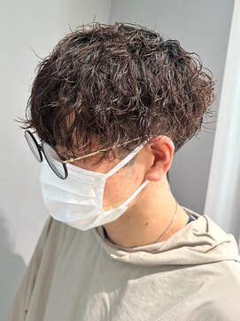 エクシア 西梅田店(EXCIA) 【20・30代に人気】パーマ×ツーブロックスタイル