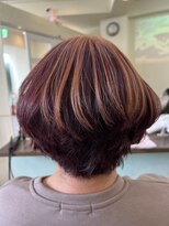 ウエスト オーランド(WEST O LAND)&nbsp;白髪が伸びてもわからんショートボブ