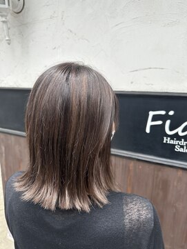 フィアート ヘアドレッシング サロン(Fiato Hairdressing Salon) 切りっぱなしボブ/赤羽/髪質改善