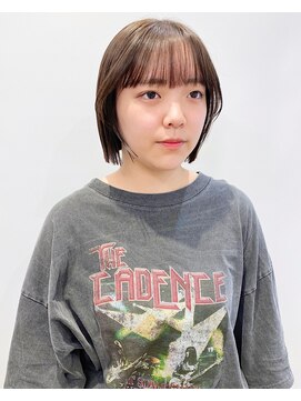 モリオフロムロンドン 松戸店(Morio from London) 【松戸　石山】ストレートボブミニボブオリーブブラウン