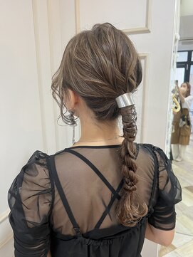 クロップ エス 湘南辻堂(crop es) crop es湘南辻堂 yuuka☆ポニーテールアレンジ