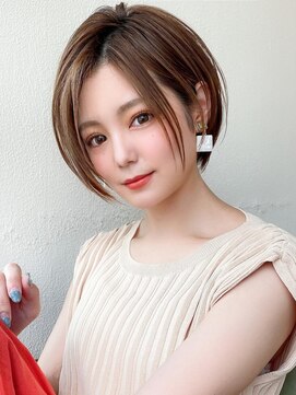 ラルユー 金山(LallYou) 黒髪/グレーベージュ/レイヤーロング/前髪パーマ