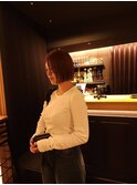 タイトなミニボブ
