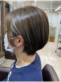 大人ショート/丸みショート/ショートボブ/20代30代40代ショート