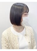【松戸　石山】大人可愛いストレートミニボブぷつっとボブ