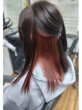 松本平太郎美容室 立川店 【立川 ミディアム　インナーカラー 30代40代50代60代】