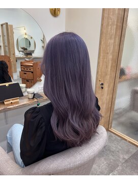 シアエミュー 新越谷店(SHEER emu) 【seina】寒色ラベンダー