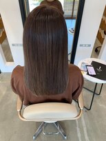 サンタフェ 日進岩崎店(Santa'Fe)&nbsp;Santa'Fe式脱白髪染め白髪ぼかしカラー/セミロング