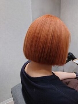 テーラヘアー 公津の杜店(TELA HAIR) オレンジボブ