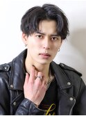 『スマートセンター』センターパート アップバング 刈り上げ