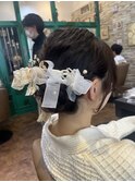 成人式ヘアセット♪