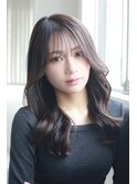 ロングレイヤー/韓国ヘア/顔周りカット/前髪カット