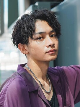 リップス 心斎橋(LIPPS) ツーブロック　ショート　ツイストスパイラルパーマ