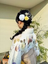 アズワンクミノキ(As:one kuminoki)&nbsp;サイド編みおろし