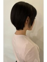 ボンド(hair salon bonD)&nbsp;レイヤーショート（黒髪スタイル）